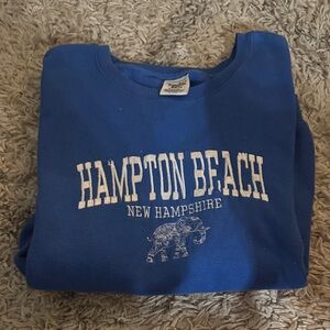 Hampton Beach Blue Sweatshirt